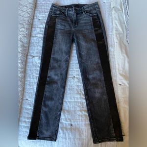 White House Black Market black jeans with sequins TASTEFULLY DONE